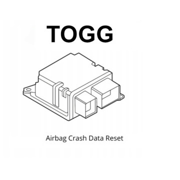 Servicio de reparación del módulo del airbag Togg BLOQUEADO R7F701330 C1_B1104211100_AA ; C1_B11042111000_AA