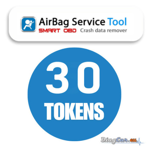 30 Tokens + 5 Extra dla Airbag Service Tool