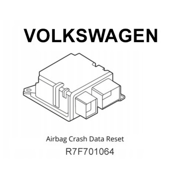 Volkswagen R7F701064 airbag module repair service VW
