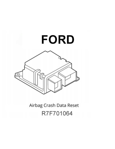 Usunięcie zapisu wypadku CRASH DATA FORD R7F7010643