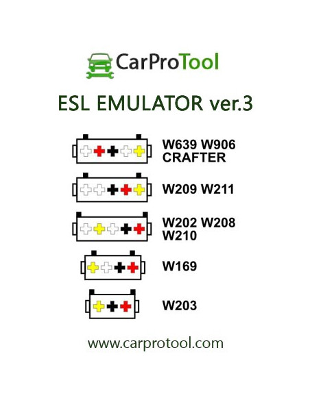 EMULATOR BLOKADY STEROWANIA DO MERCEDES BENZ, DODGE, VW v3.1
