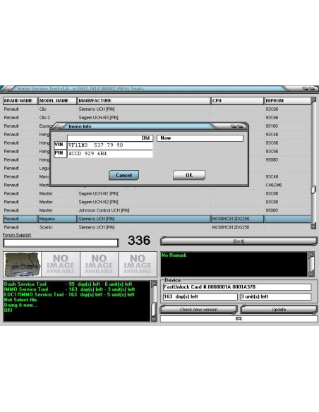 Immo Service Tool. Activation Software