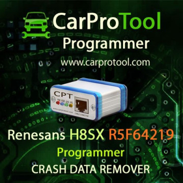 Programador Renesas R8C / M32C / R32 con función de eliminación de datos de accidentes. Activación para CarProTool. 2