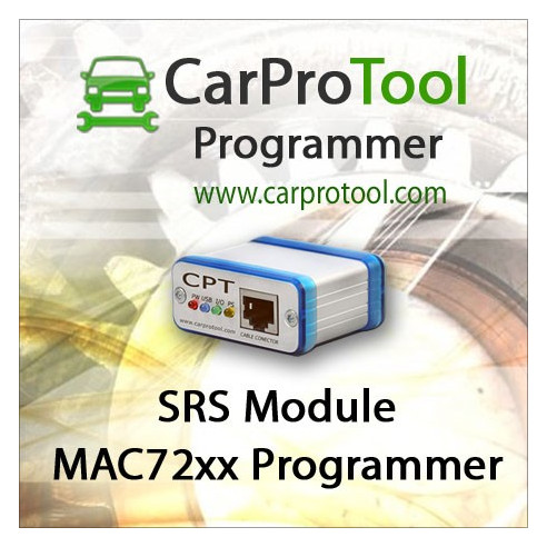 MAC72xx Programmer. Activation for CarProTool. Crash data repair.