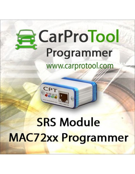 MAC72xx Programmer. Activation for CarProTool. Crash data repair.