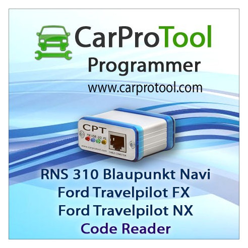 Lecteur de codes Blaupunkt RNS 310 / Ford Travelpilot FX NX[OMAP5948]. Activation pour CarProTool