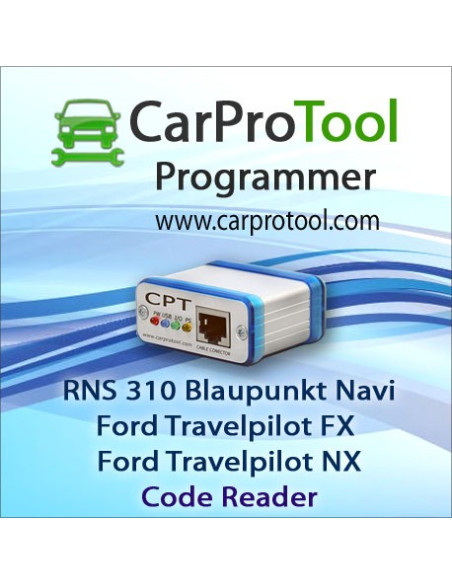 Lecteur de codes Blaupunkt RNS 310 / Ford Travelpilot FX NX[OMAP5948]. Activation pour CarProTool
