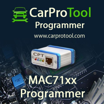 Activación de MAC71xx para el programador Carprotool, herramienta de reparación de datos de accidentes. 2