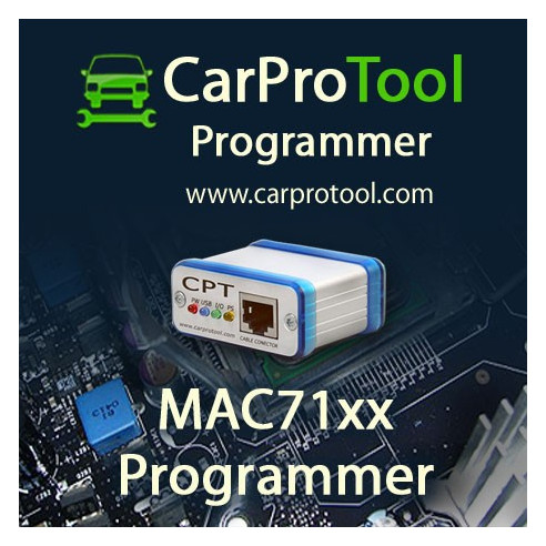 Activación de MAC71xx para el programador Carprotool, herramienta de reparación de datos de accidentes.