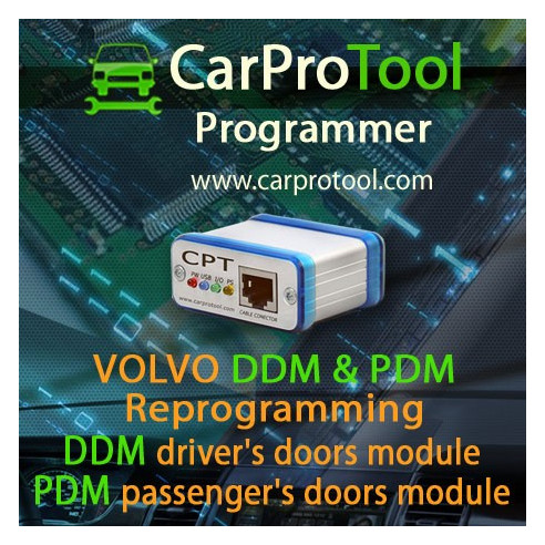 Reprogrammation DDM et PDM Volvo. Activation pour CarProTool.