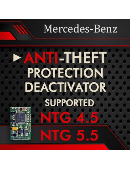 MERCEDES-BENZ COMMAND NTG ANTI-THEFT DEACTIVATOR