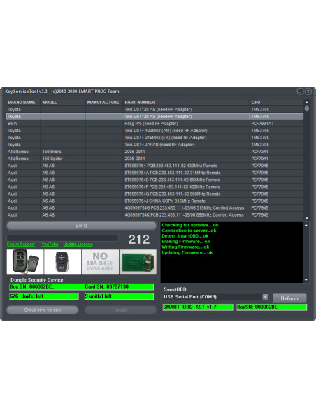 Key Service Tool Software