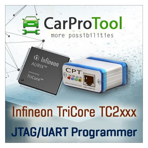 Infineon Tricore TC2xxx JTAG Programmer. Activation for CarProTool.