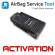 Activación de la herramienta de servicio de airbags (AST). Software CAN/OBD2 + calculadora de volcado de datos.