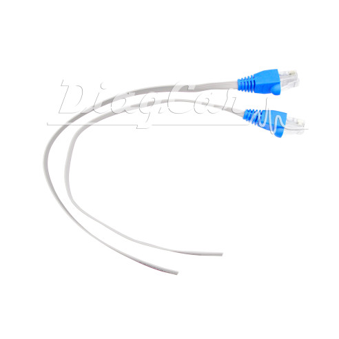 2 pcs RJ48 Flat Cables for Carprotool Programmer