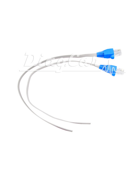 2 pcs RJ48 Flat Cables for Carprotool Programmer