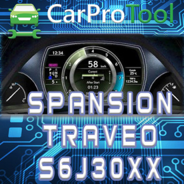 Spansion S6J30xx ( S6J3001LSJ, S6J3003KSE, S6J32BAKSE ) programmer cover