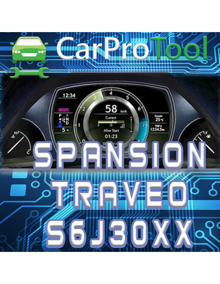 Spansion S6J30xx ( S6J3001LSJ, S6J3003KSE, S6J32BAKSE ) programmer cover