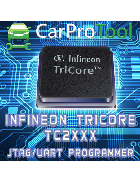 INFINEON TC2XXX JTAG / UART PROGRAMMER