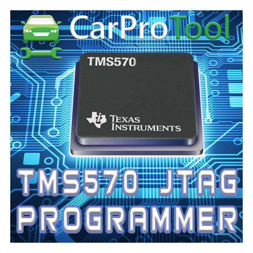 Programmeur JTAG TMS570. Activation pour CarProTool. Housse