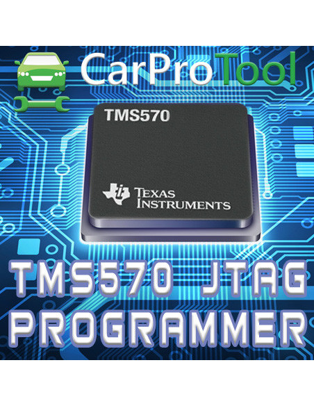 Programmeur JTAG TMS570. Activation pour CarProTool. Housse