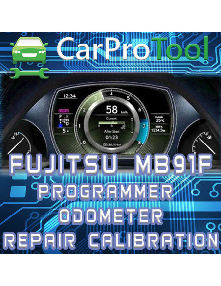 Fujitsu MB91F Programmer & ODOmeter repair solution cover