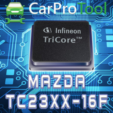 Программирование по CAN для подушки безопасности MAZDA TC2XXX