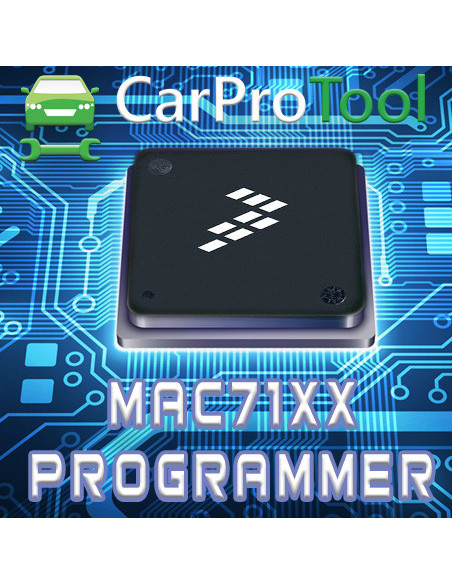 MAC71xx activation for carprotool programmer, Crash Data Repair Tool.