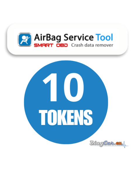 10 Tokens + 1 Extra for Airbag Service Tool