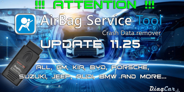 AirBagCANServiceTool Update v11.25