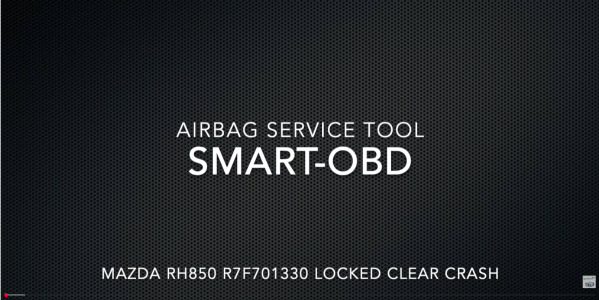 Mazda 2024 KAED 57K30 E R7F701330A crash data repair