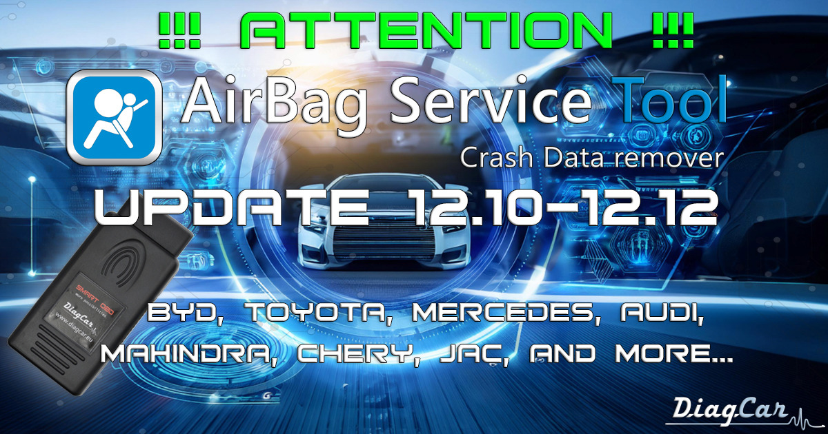 AirBagCANServiceTool Pro Update v12.10-12.12