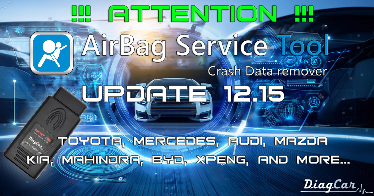 AirBagCANServiceTool Pro Update v12.15
